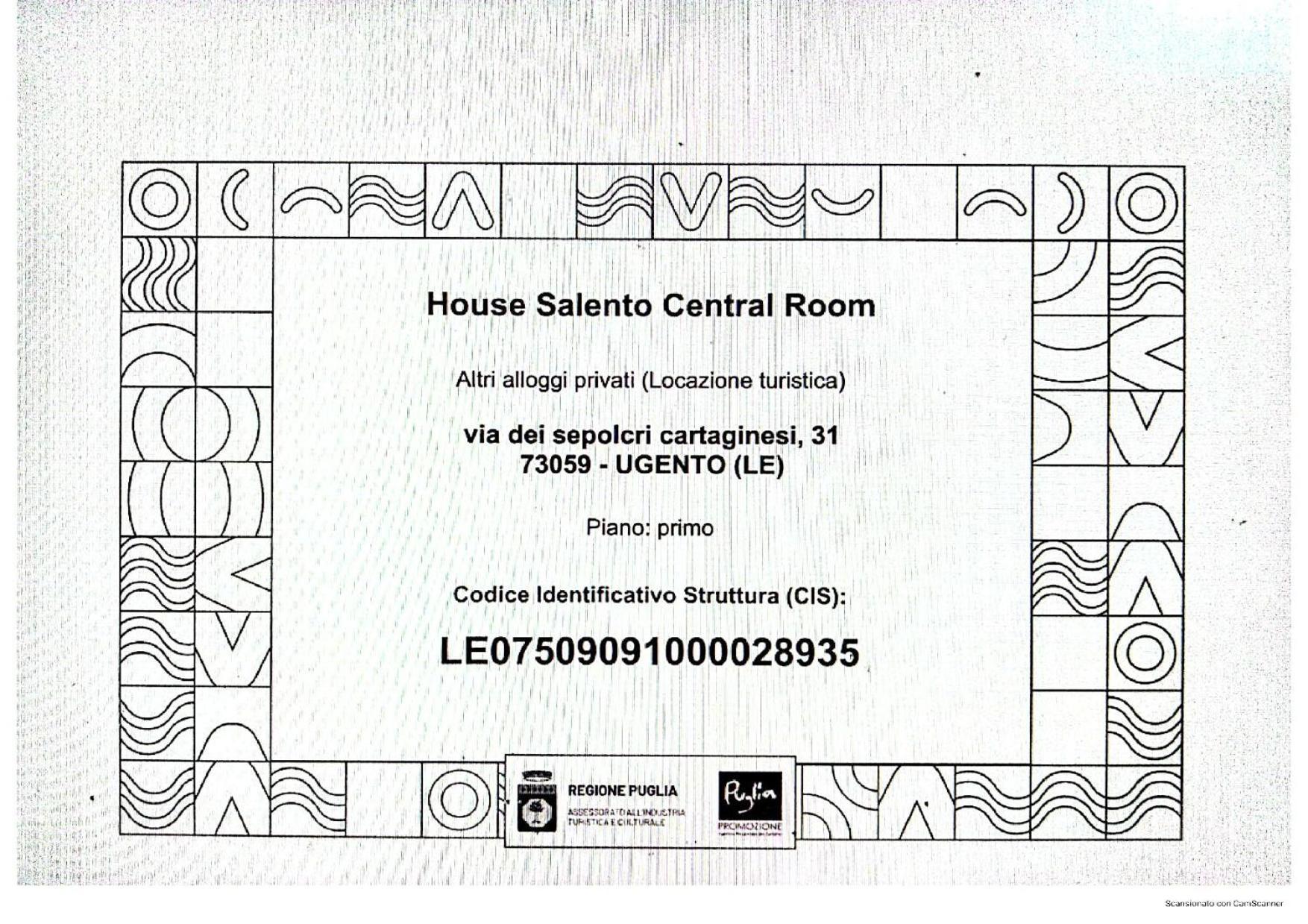 House Salento Central Rooms Torre San Giovanni Buitenkant foto